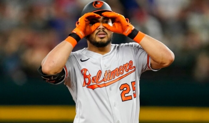 Grand slam de Anthony Santander contribuyó a la victoria de los Orioles