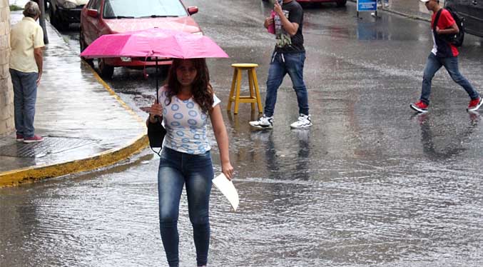 Pronostican chubascos en gran parte del territorio nacional