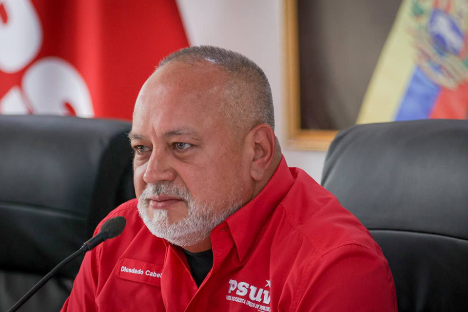 Diosdado Cabello: Este año “da tiempo, porque un mes se organizan unas elecciones”