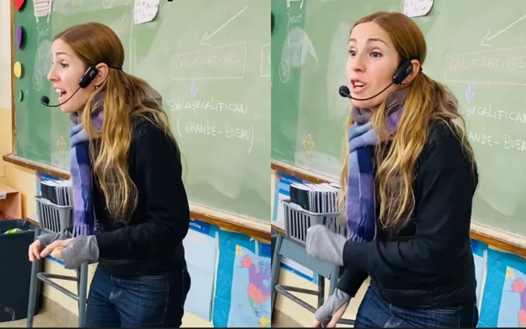 ¡LA MEJOR LETRA! Educadora crea canción que enseña a los niños a cuidar su cuerpo