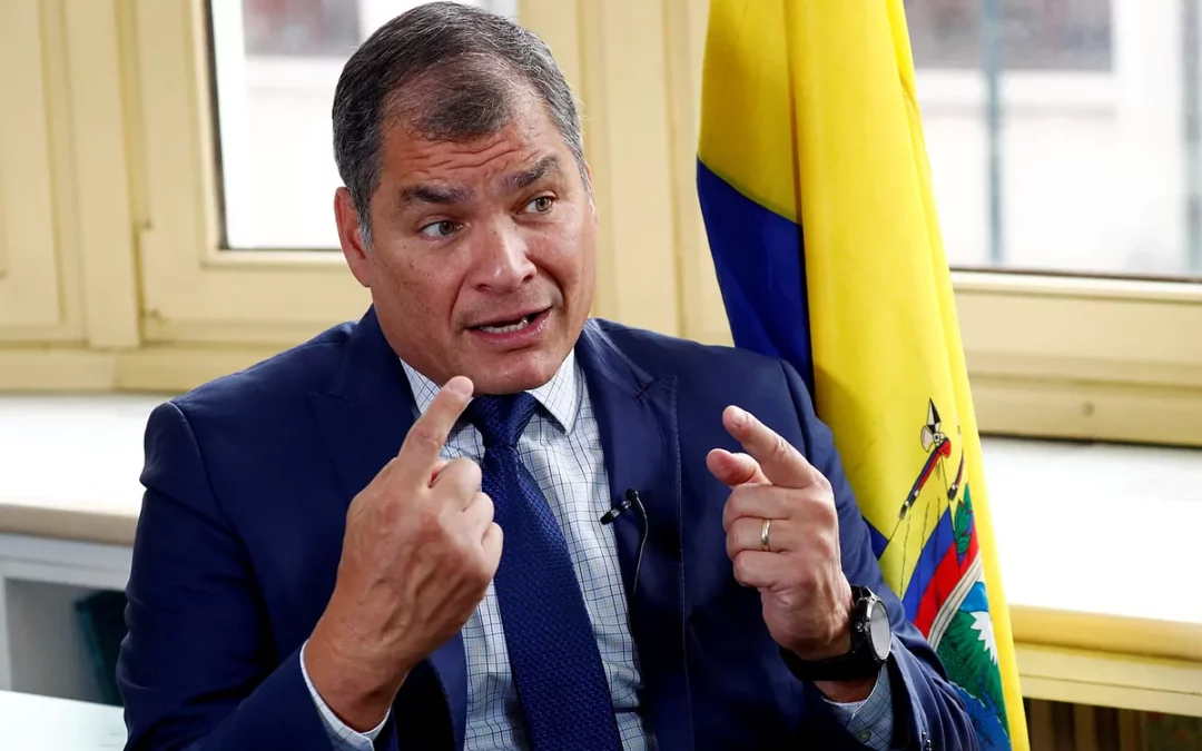 Rafael Correa: Asesinato de Villavicencio fue un «complot» de la derecha»
