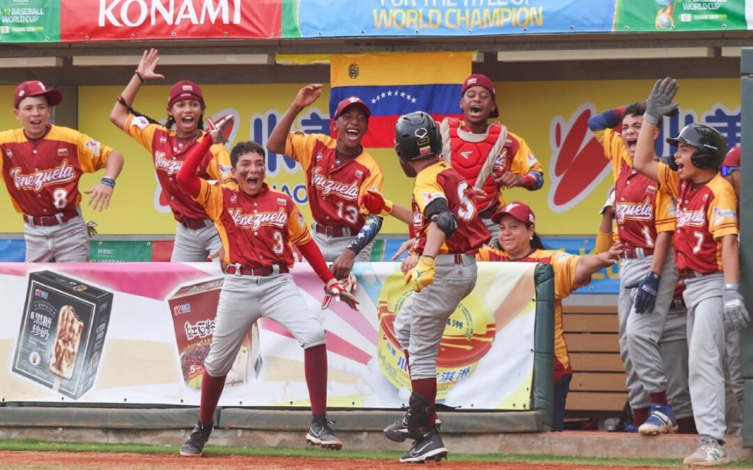 Venezuela se impuso a República Dominicana en el Mundial de Beisbol Sub-12
