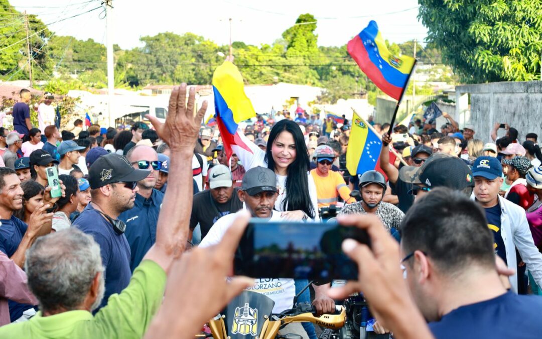 Delsa Solórzano desde Bolívar: «Con la fuerza de Guayana vamos a lograr la unidad el 22 de octubre»
