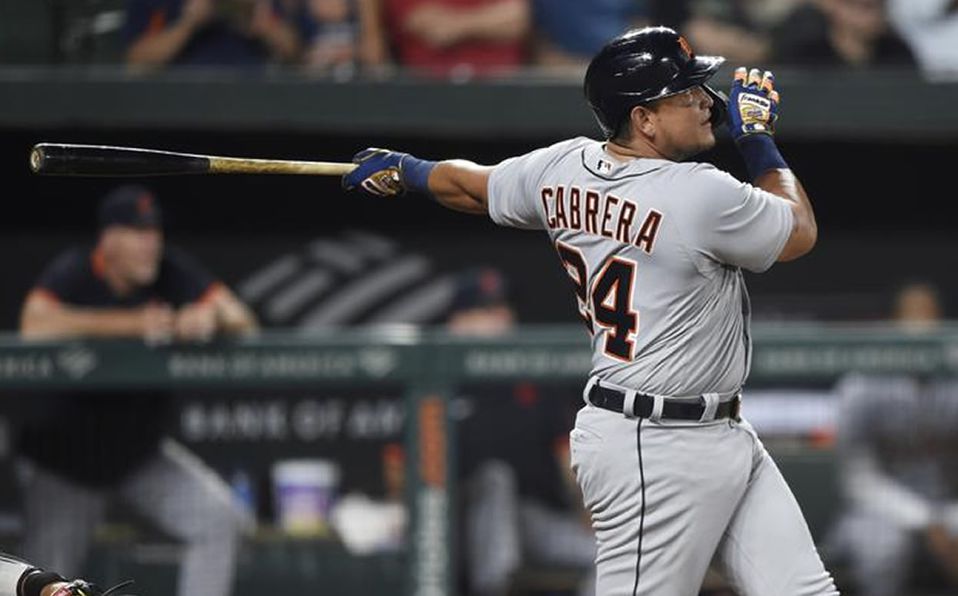 ¡PODEROSO! Cabrera anota su jonrón 509 y sube al lugar 26 de jonroneros de la MLB