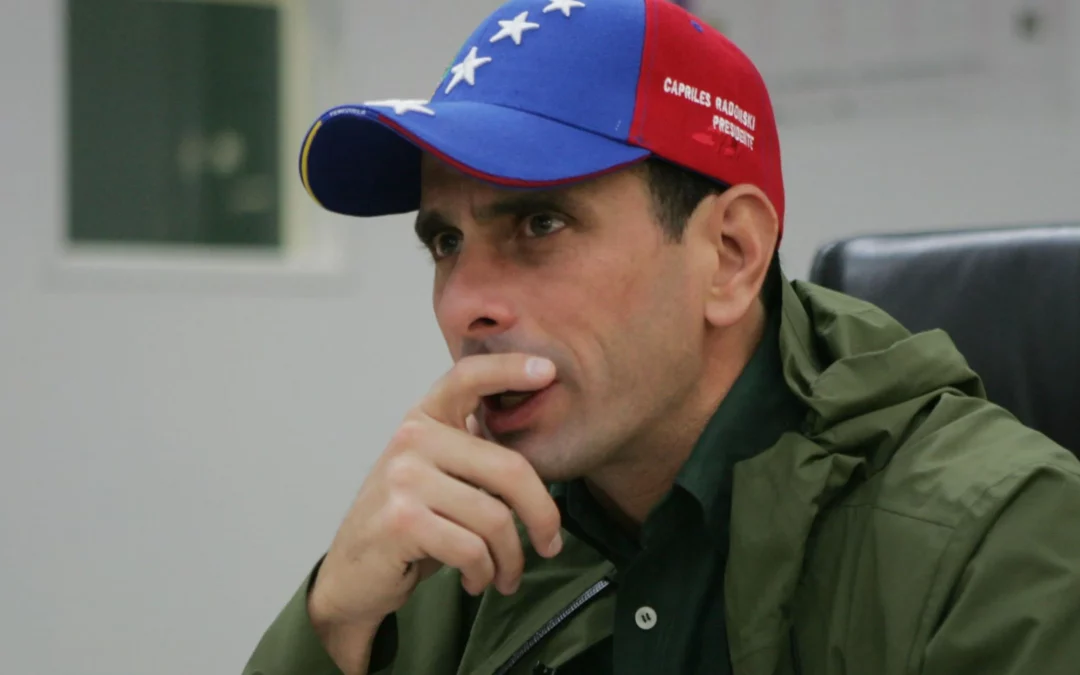 Capriles dice que «no dejará sin opción» a los Venezolanos si gana las primarias y no consigue la inhabilitación