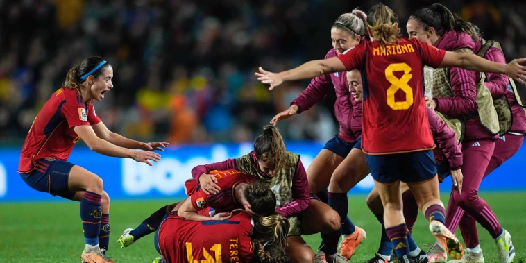 España se acerca a la gloria en la Copa Mundial Femenina de la FIFA