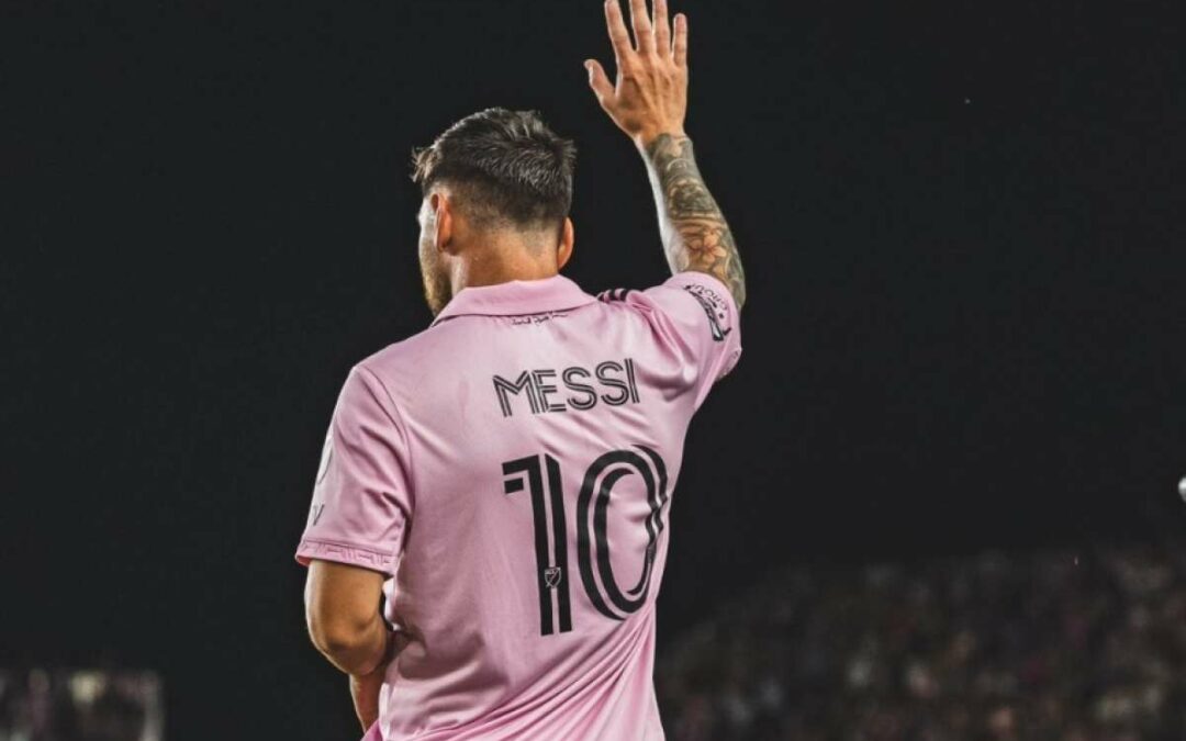 ¡GRANDE! Messi aumentó por 3 el promedio goleador del Inter Miami