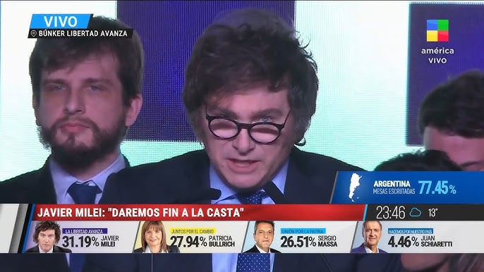 ¡LO SUBESTIMARON! La expresión irónica de Javier Milei tras resultar el más votado en las PASO de Argentina (VIDEO)