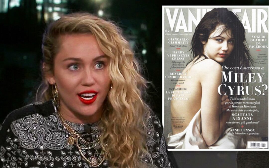 ¡SIN RESENTIMIENTOS! Miley Cyrus no se arrrepiente de su foto en topless a los 15 años