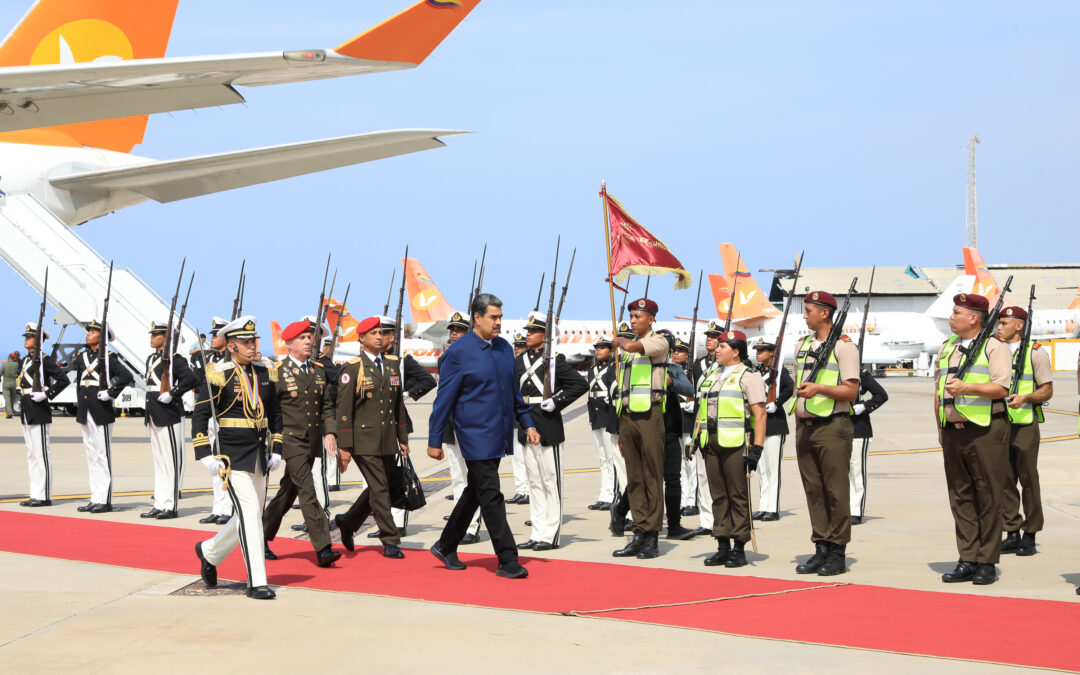 Maduro anunció que Venezuela y Argelia inaugurarán vuelos directos en las próximas semanas