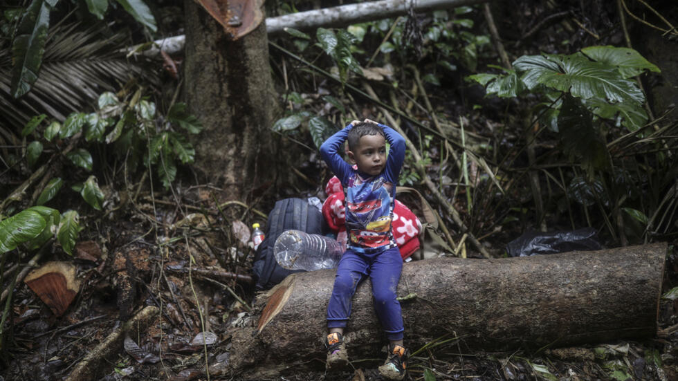 Unos 40 mil niños han cruzado la selva del Darién en lo que va de año