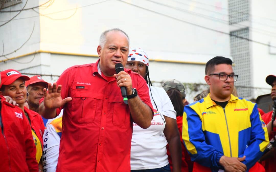 Diosdado Cabello: “Nosotros no le vamos a declarar la guerra a nadie, pero lo nuestro se respeta, el Esequibo es Venezuela
