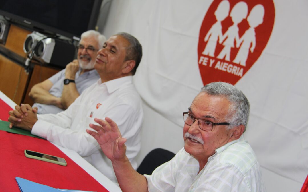 Nuevo director de Fe y Alegría: «Deserción escolar pasó de 4 % a 2 %»