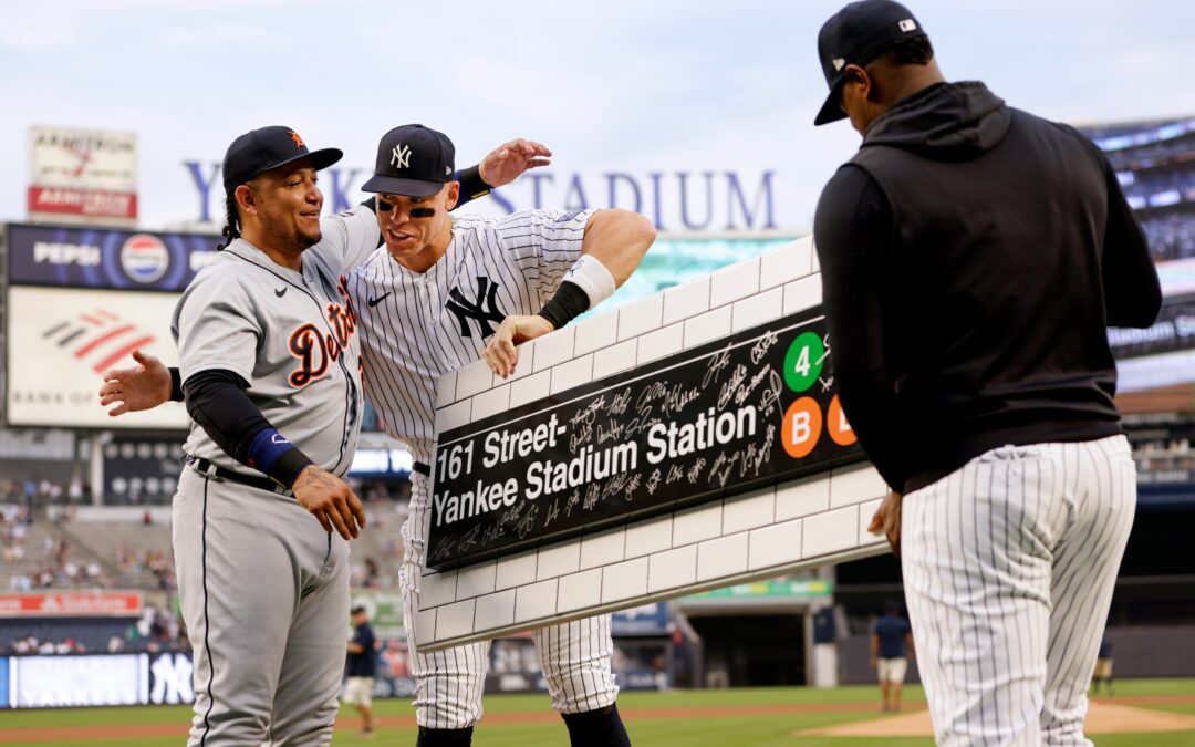 ¡MERECIDO! Los Yankees de Nueva York le rindieron homenaje a Miguel Cabrera