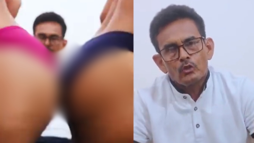 ¡INSÓLITO! Candidato a alcalde en Colombia mostró dos mujeres semidesnudas en propaganda de campaña (VIDEO)