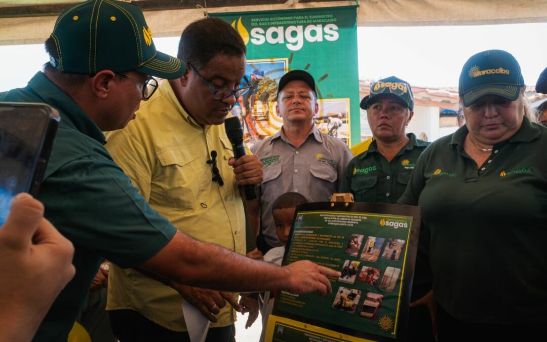 Alcaldía de Maracaibo construye e instala red de gas doméstico a Villa Maisanta en Santa Lucía