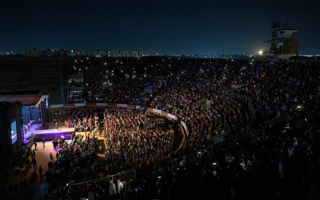 Maracaibo vivió su primer gran evento en la Plaza para Todos después de 10 años