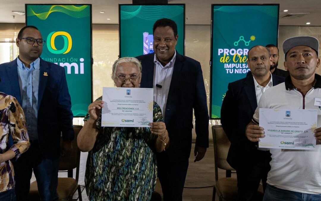 55 nuevos microcréditos llegaron a manos de los marabinos a través de la Alcaldía de Maracaibo