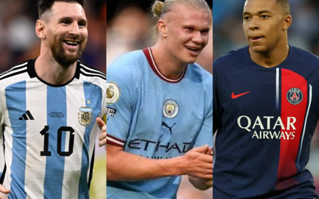 ¡LOS MEJORES! Messi, Haaland y Mbappé, entre los nominados al Balón de Oro
