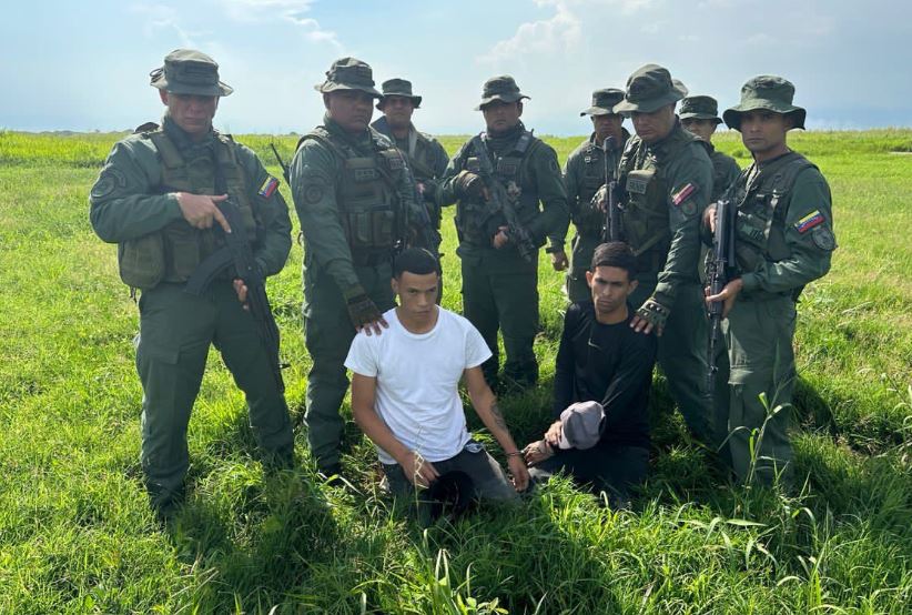 Capturan a dos prófugos de Tocorón: Utilizaron un túnel para evadirse durante la intervención