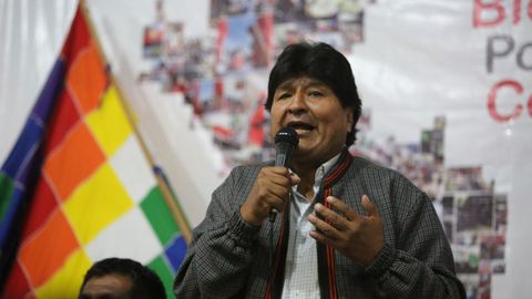 Evo Morales se postula a la presidencia de Bolivia, en medio de confrontación con gobierno