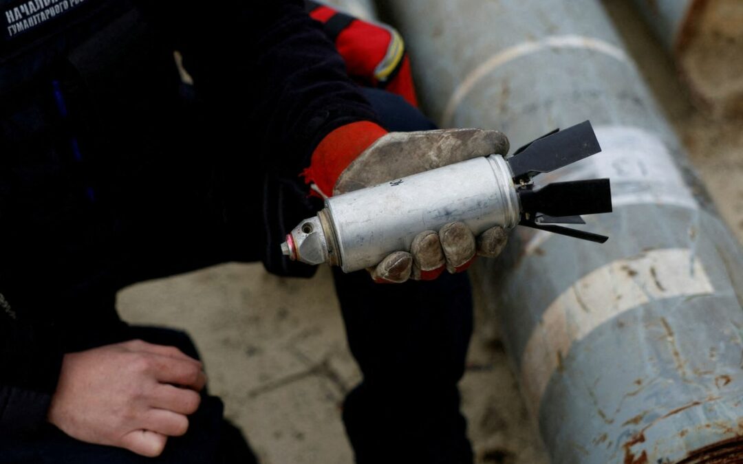 La guerra en Ucrania multiplicó por ocho las víctimas globales de las bombas de racimo