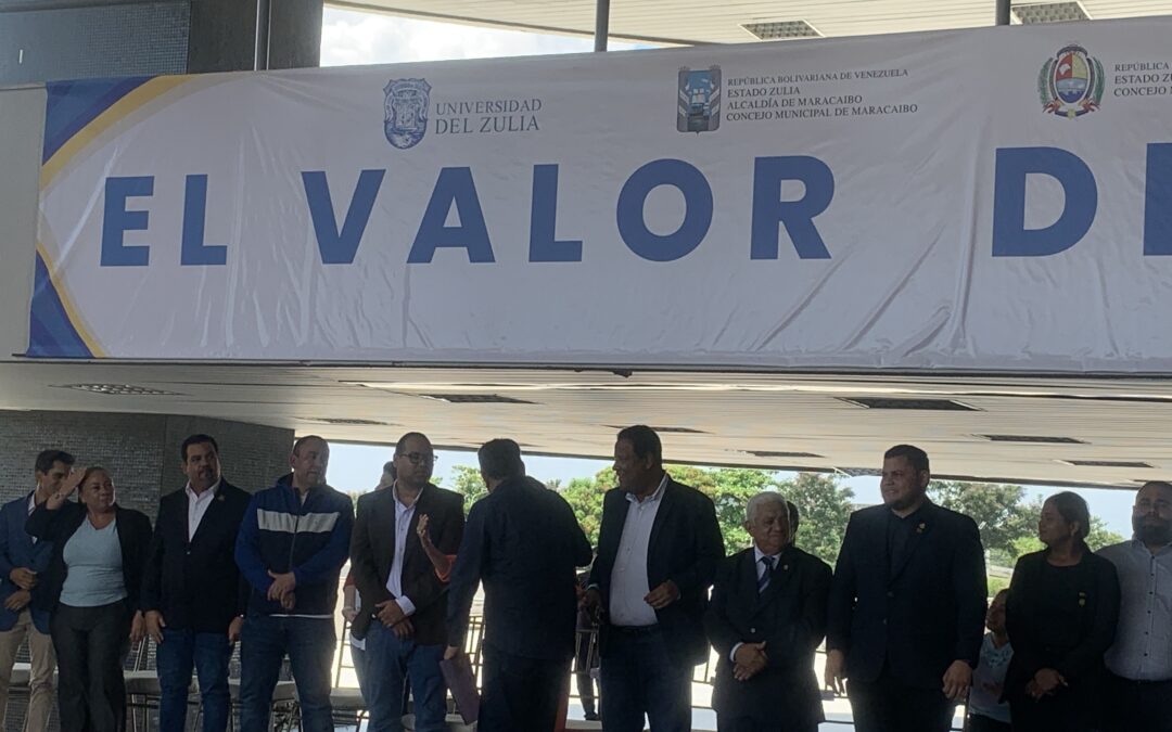 Concejos Municipales de Maracaibo y San Francisco conmemoraron 77 aniversario de Reapertura de LUZ