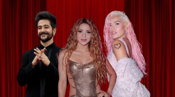Shakira, Karol G y Camilo encabezan lista de nominaciones al Grammy Latino