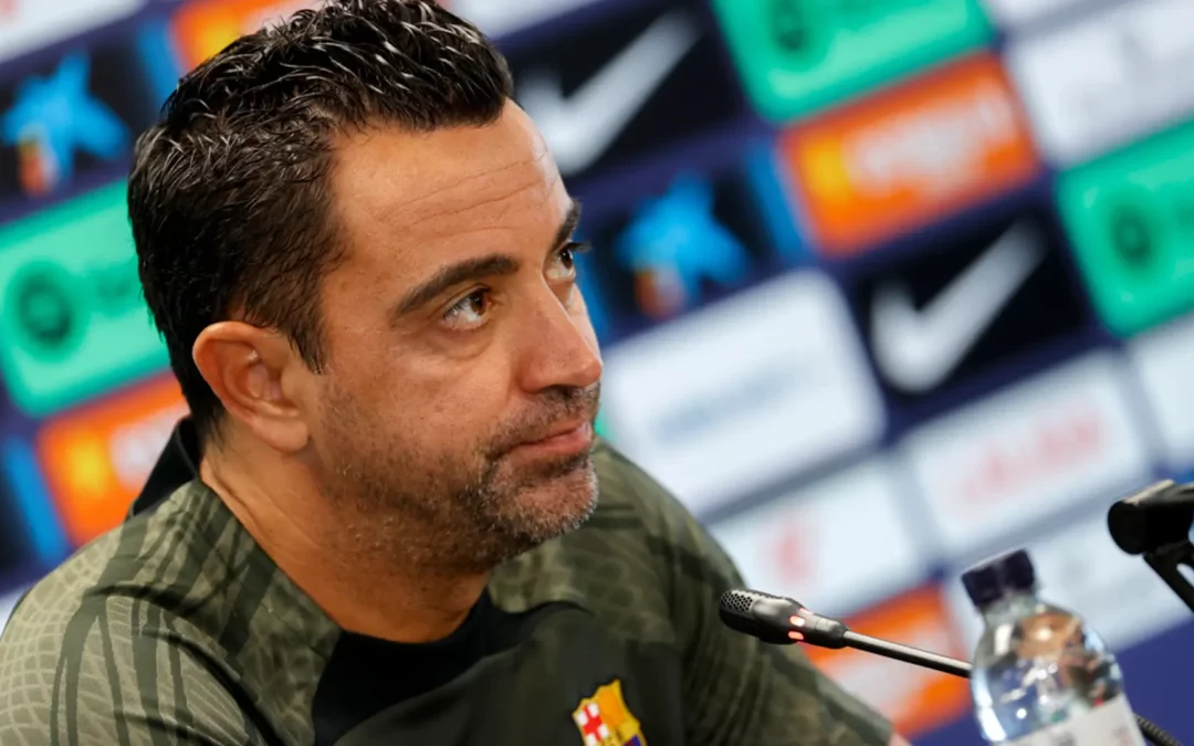 Xavi cree que se merecían más goles pero «está contento» con el juego