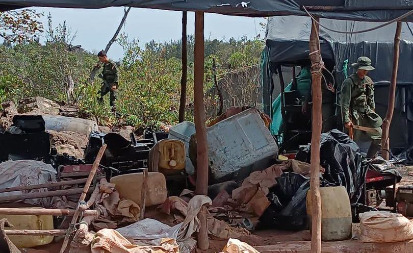 ¡OPERATIVO! Más de 25.000 militares desplegados en Yapacana buscan erradicar la minería ilegal