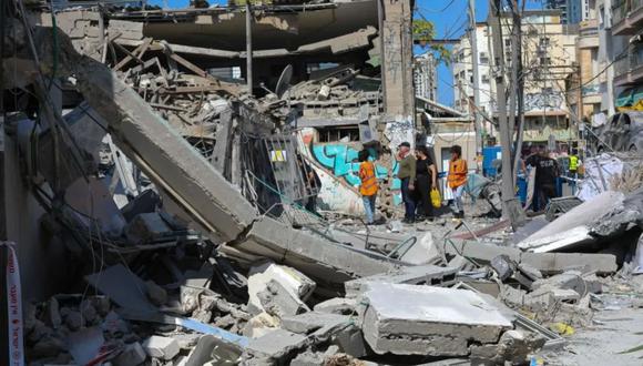 Más de mil muertos en dos días de guerra entre Israel y Hamas