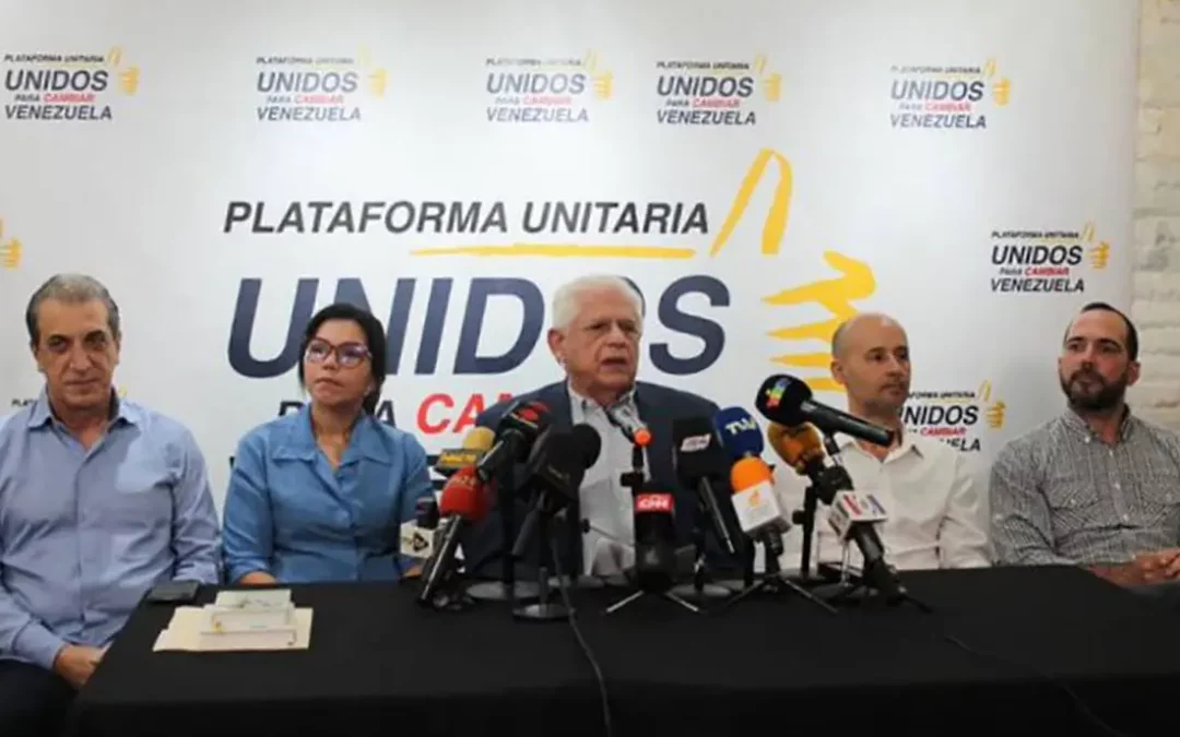 Plataforma Unitaria al chavismo: «Entiendan el mensaje que les dio el pueblo venezolano»