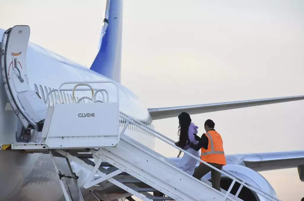 Llega a Venezuela segundo vuelo con más de 100 migrantes deportados desde EE.UU.
