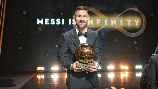 ¡GRANDE! Lionel Messi ganó el Balón de Oro por octava vez