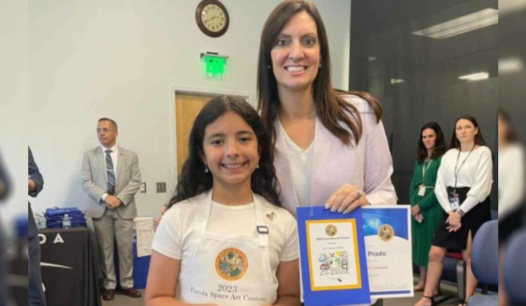 Concurso de artes de la NASA premió a niña venezolana en EE. UU.