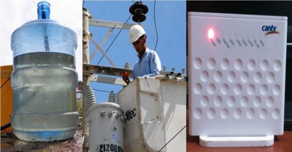 Electricidad, agua y telecomunicaciones siguen siendo los peores servicios, según Cedice