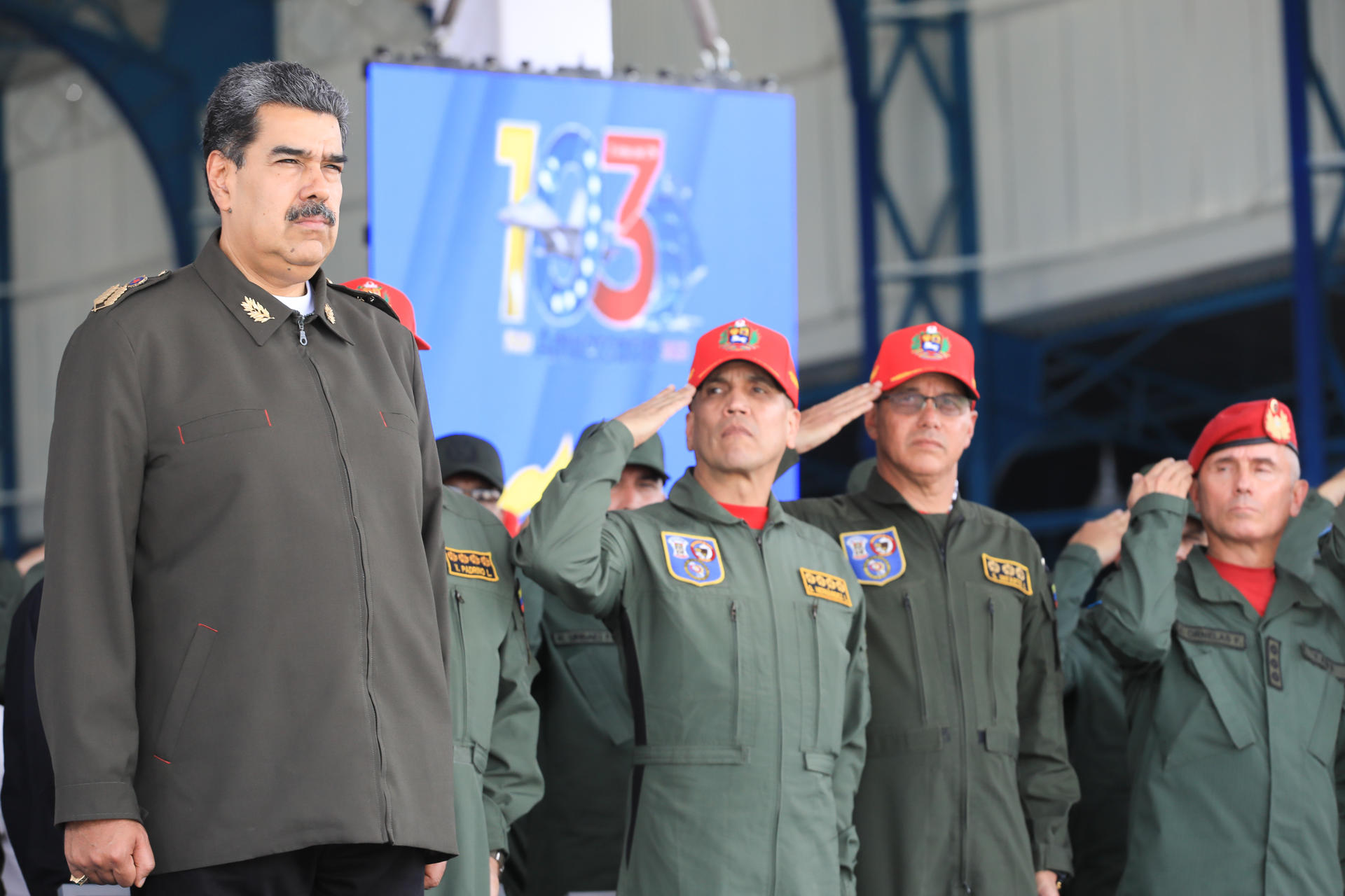 Nicolás Maduro asegura que Venezuela tiene una «fuerza militar que defiende su territorio»