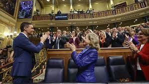 Pedro Sánchez vuelve a ser elegido presidente del Gobierno con 179 votos a favor de su investidura