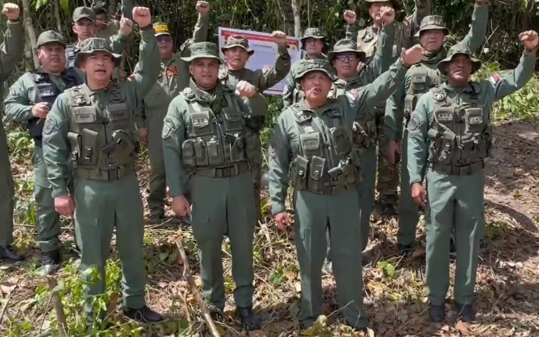 Militares venezolanos iniciaron construcción de obras cerca de zona en disputa con Guyana