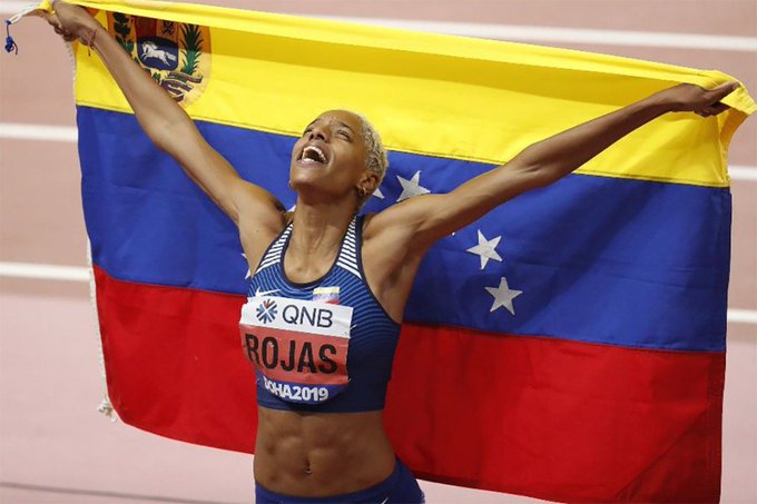 ¡MERECIDO! Yulimar Rojas se acredita su séptimo premio Atleta del Año del CPD