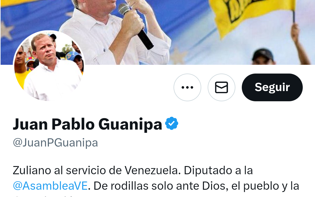TWITTERAZO: @JuanPGuanipa «El proceso inflacionario se instaló en el CNE»
