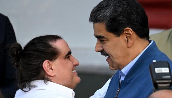 Maduro recibe en Miraflores a Álex Saab tras el “milagro” de su liberación