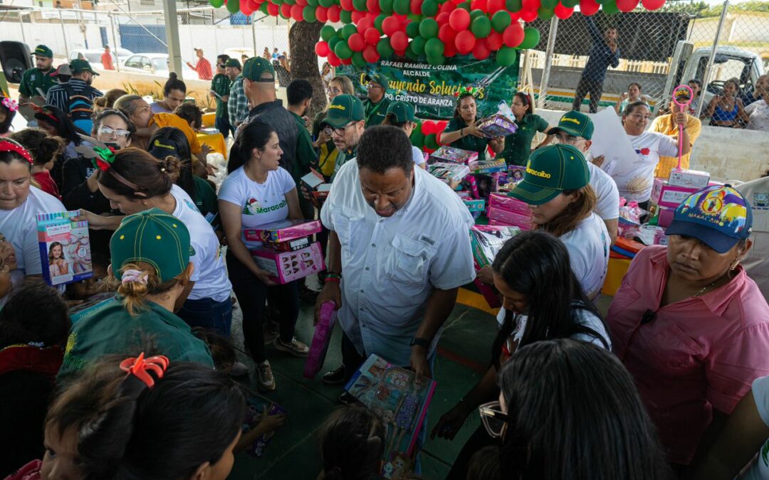 Alcaldía de Maracaibo supera la meta y entrega 23.619 juguetes con la campaña Navidad Consciente y Solidaria