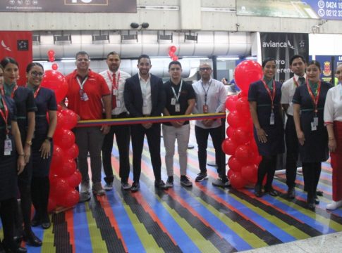 Venezuela recibió primer vuelo de Avianca procedente de Costa Rica