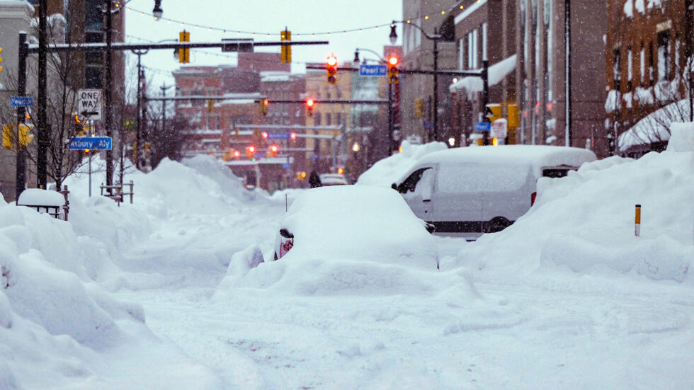 ¡TODO BLANCO! Estados Unidos sufre su primera tormenta de nieve del año (FOTOS)