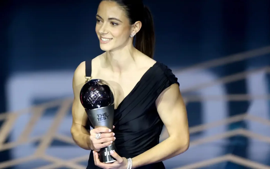 Aitana Bonmatí ganó el premio a mejor futbolista de The Best