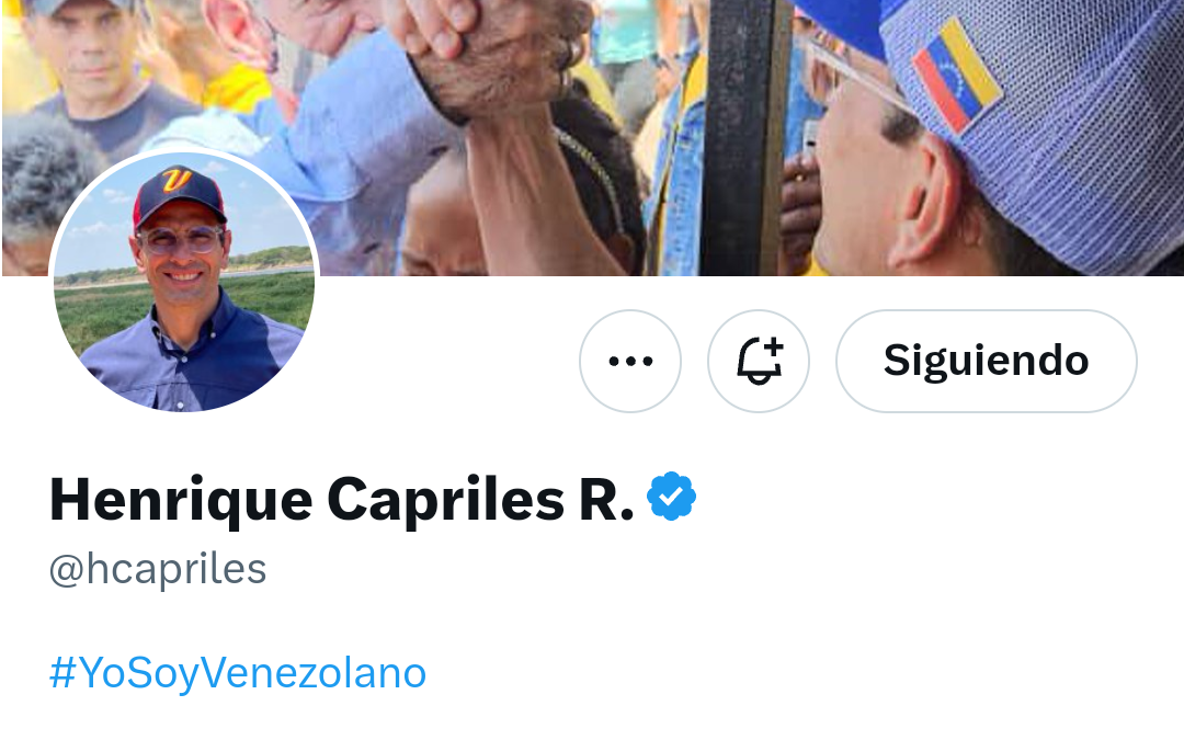 TWITTERAZO: @hcapriles «los que están en el poder niegan la situación económica de millones de venezolanos»