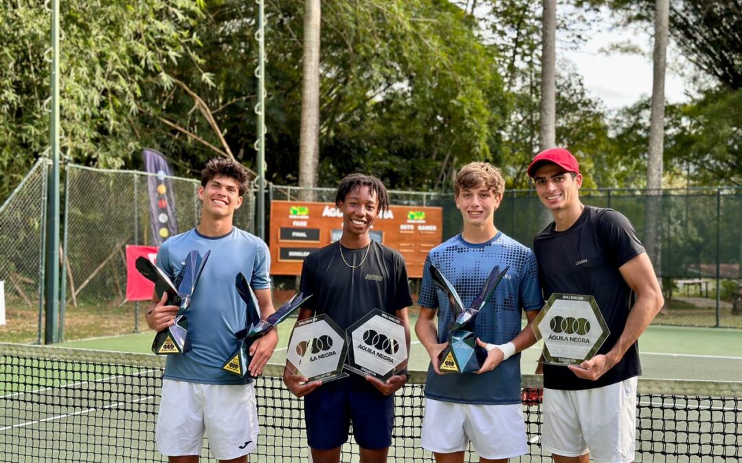 Generación de relevo del tenis nacional toma la cuarta edición del torneo Águila Negra