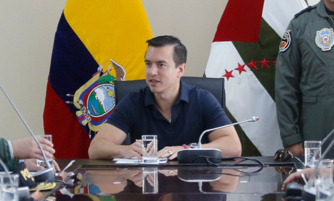 Daniel Noboa declaró el Estado de Excepción ante violencia en Ecuador