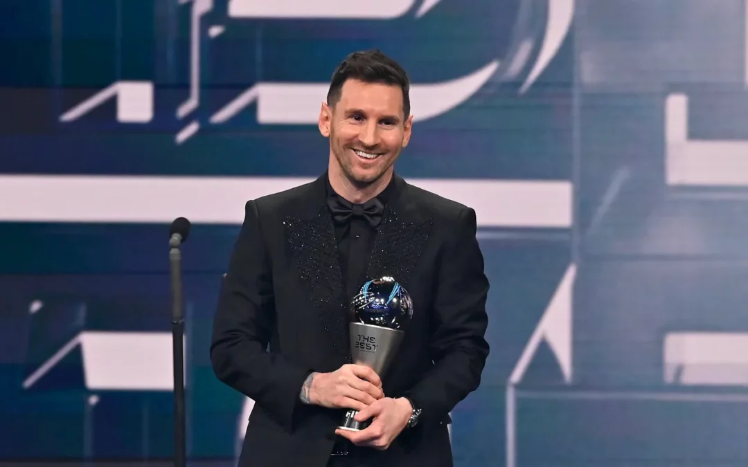 Messi ganó el premio a mejor jugador en The Best de la FIFA